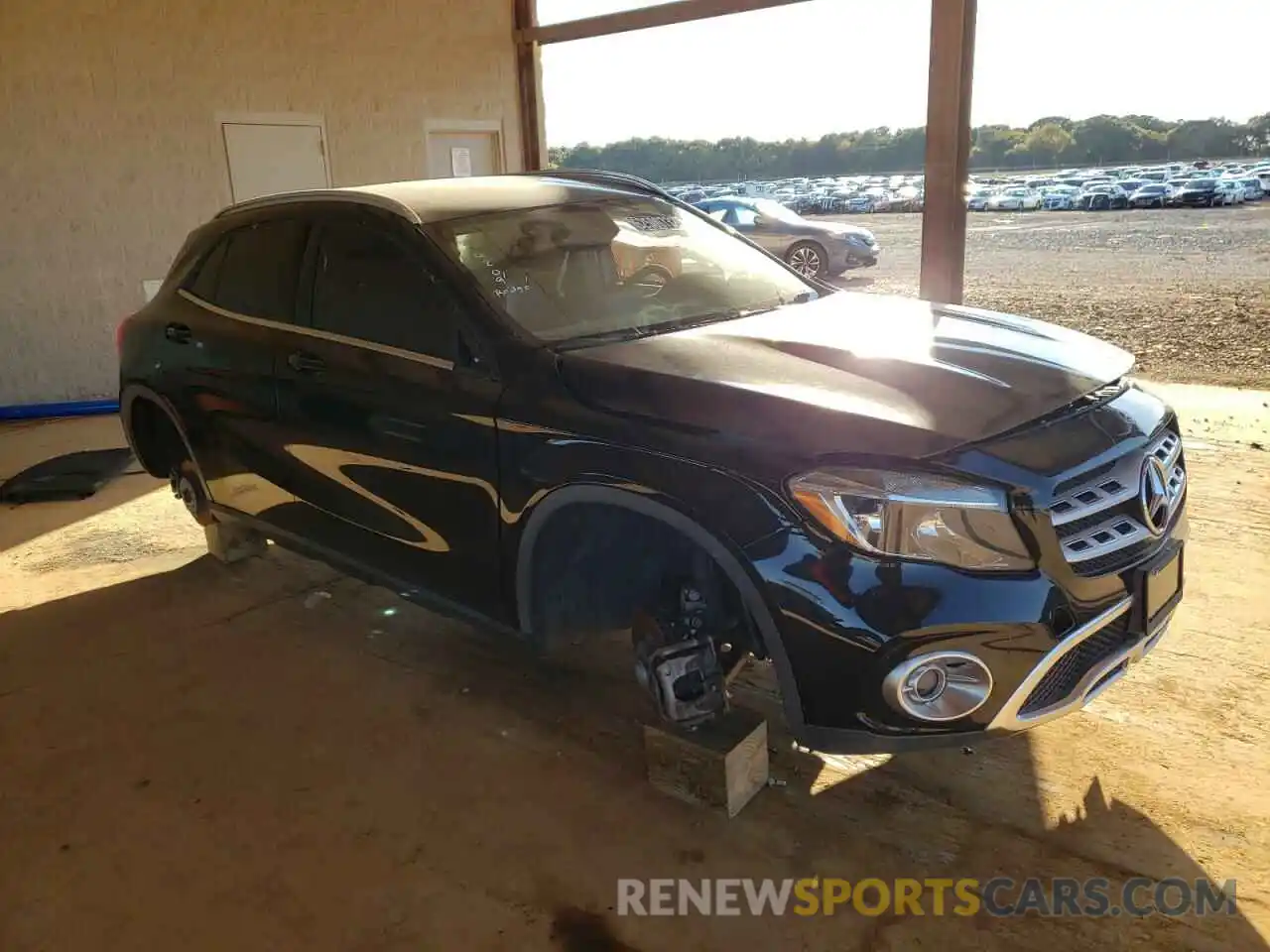 1 Photograph of a damaged car WDCTG4EB1LJ656209 MERCEDES-BENZ GLA-CLASS 2020