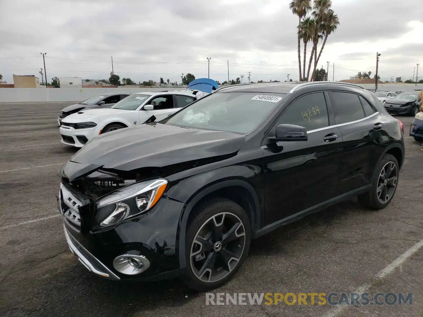 2 Photograph of a damaged car WDCTG4EB1LJ685242 MERCEDES-BENZ GLA-CLASS 2020