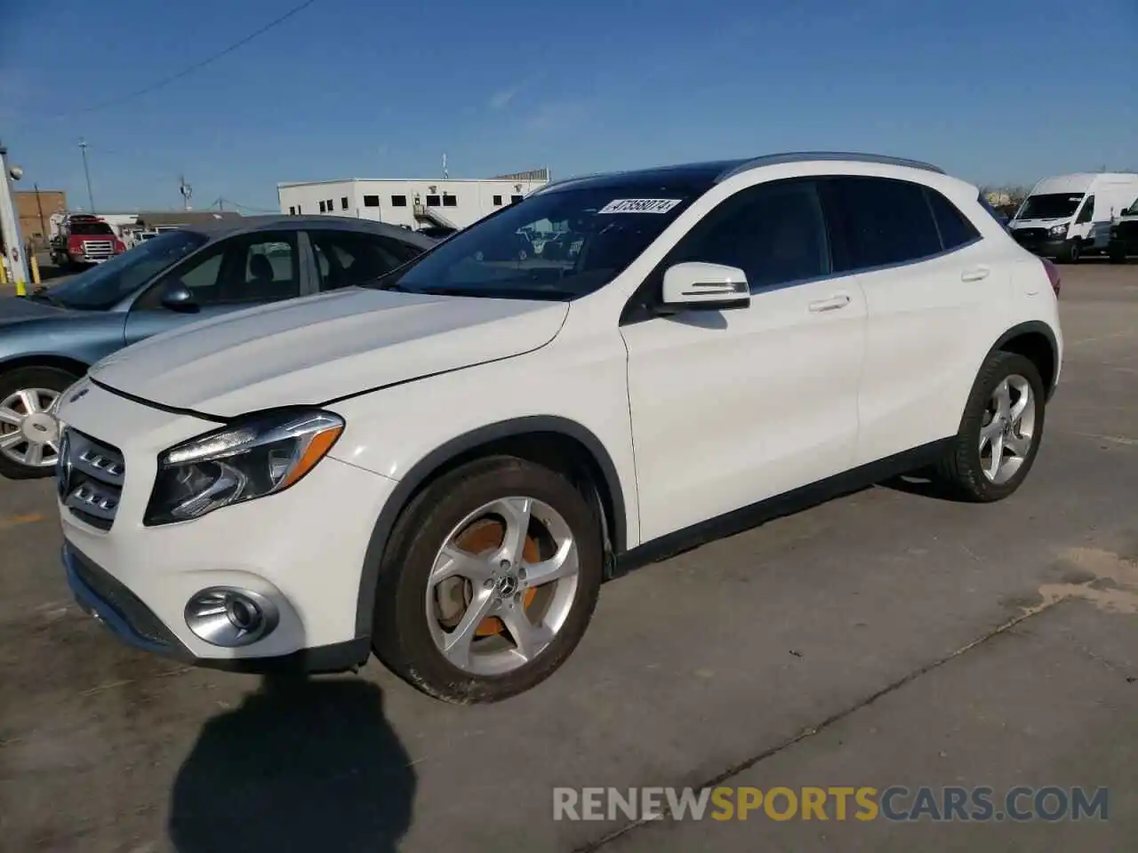 1 Photograph of a damaged car WDCTG4EB1LU024664 MERCEDES-BENZ GLA-CLASS 2020