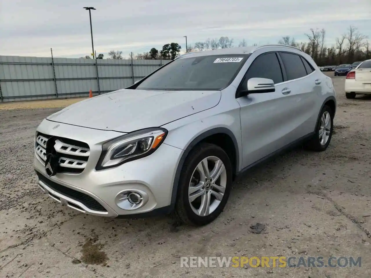 1 Photograph of a damaged car WDCTG4EB2LJ668997 MERCEDES-BENZ GLA-CLASS 2020