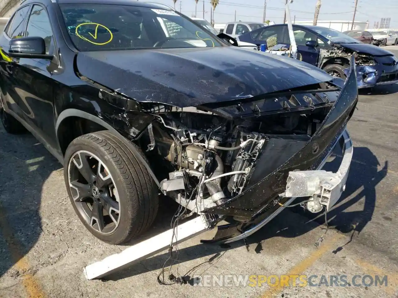 9 Photograph of a damaged car WDCTG4EB2LU028755 MERCEDES-BENZ GLA-CLASS 2020