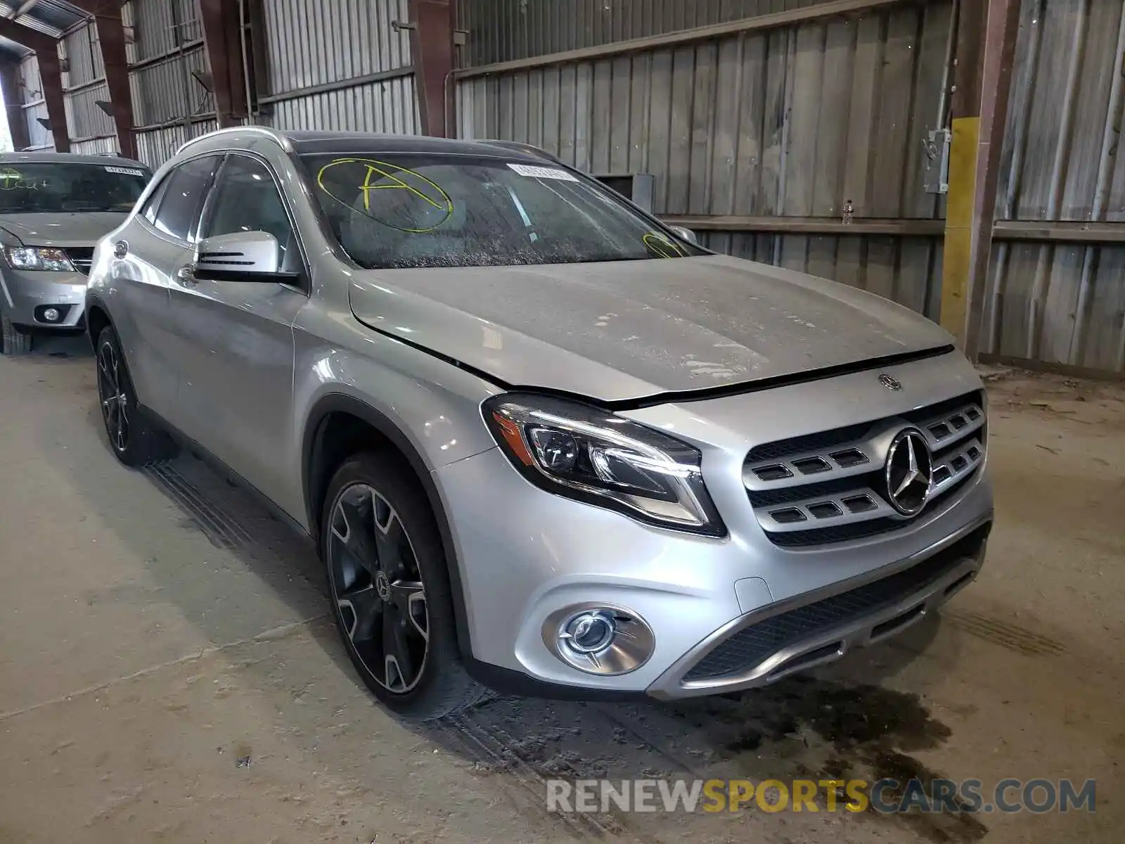 1 Photograph of a damaged car WDCTG4EB3LU022463 MERCEDES-BENZ GLA-CLASS 2020