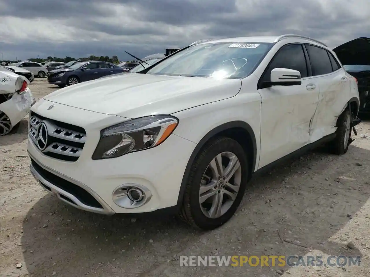 2 Photograph of a damaged car WDCTG4EB3LU024486 MERCEDES-BENZ GLA-CLASS 2020