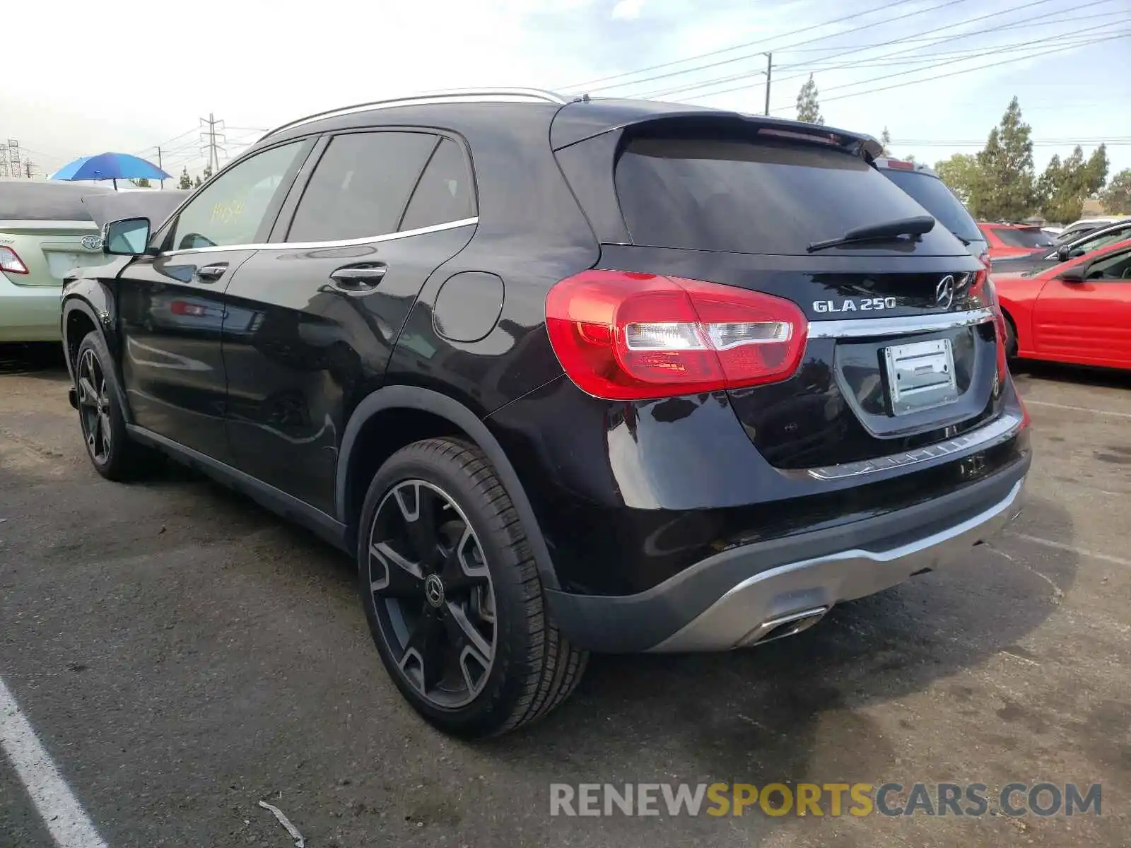 3 Photograph of a damaged car WDCTG4EB3LU026643 MERCEDES-BENZ GLA-CLASS 2020