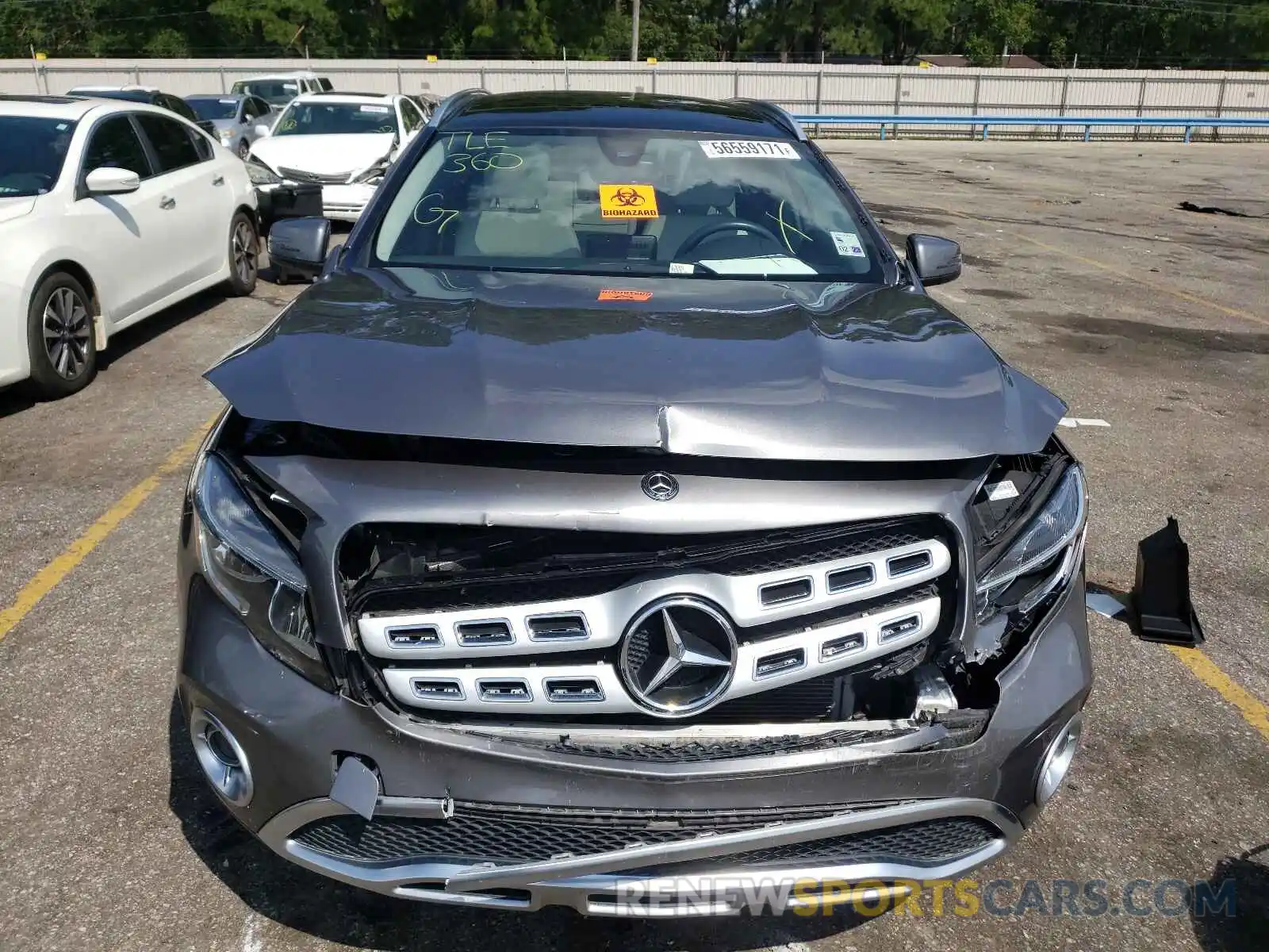 9 Photograph of a damaged car WDCTG4EB4LJ665437 MERCEDES-BENZ GLA-CLASS 2020