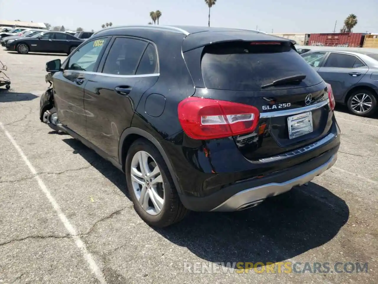 3 Photograph of a damaged car WDCTG4EB4LU021841 MERCEDES-BENZ GLA-CLASS 2020