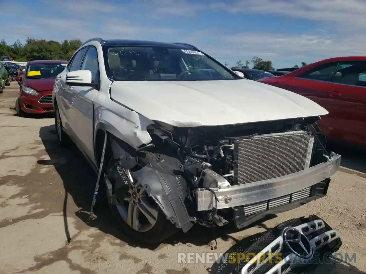 1 Photograph of a damaged car WDCTG4EB6LJ652849 MERCEDES-BENZ GLA-CLASS 2020