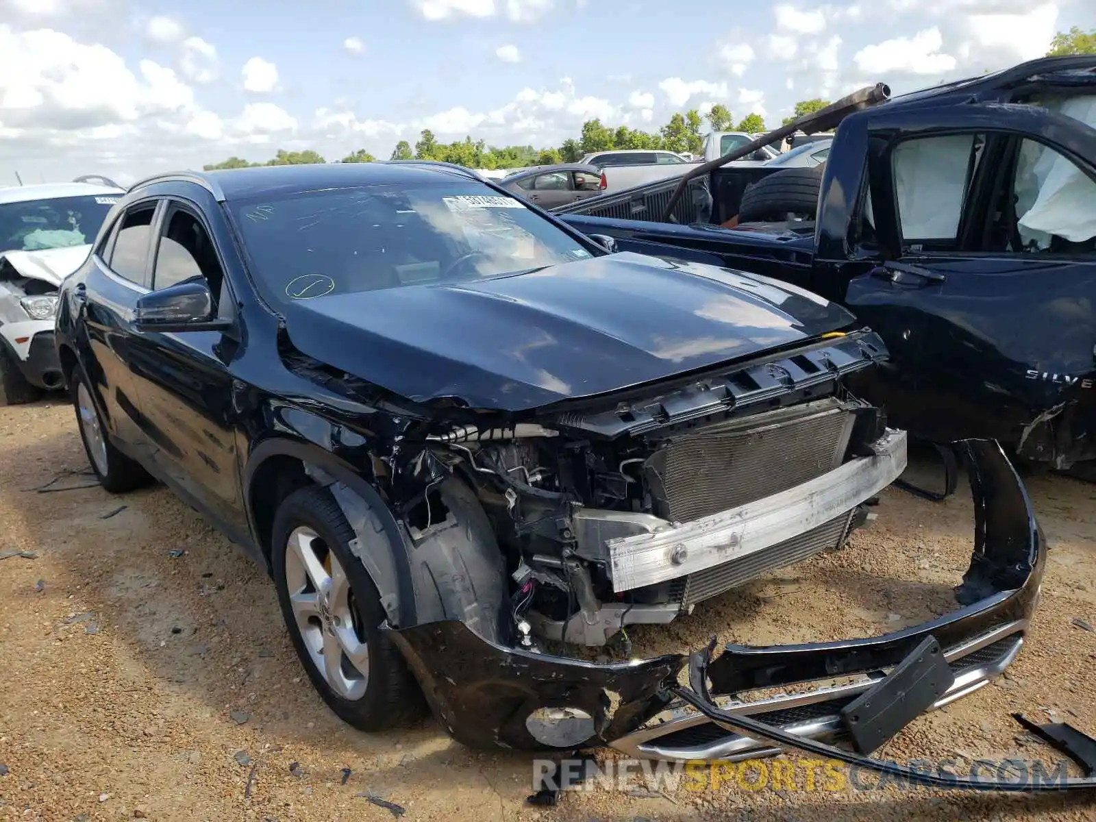 1 Photograph of a damaged car WDCTG4EB6LU025034 MERCEDES-BENZ GLA-CLASS 2020