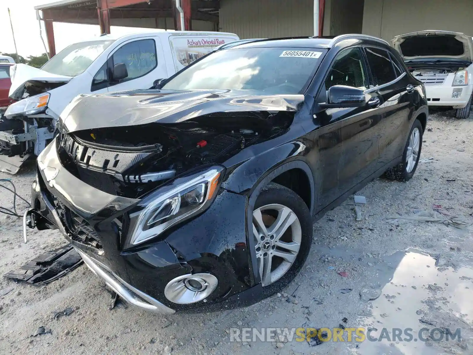 2 Photograph of a damaged car WDCTG4EB7LJ688551 MERCEDES-BENZ GLA-CLASS 2020