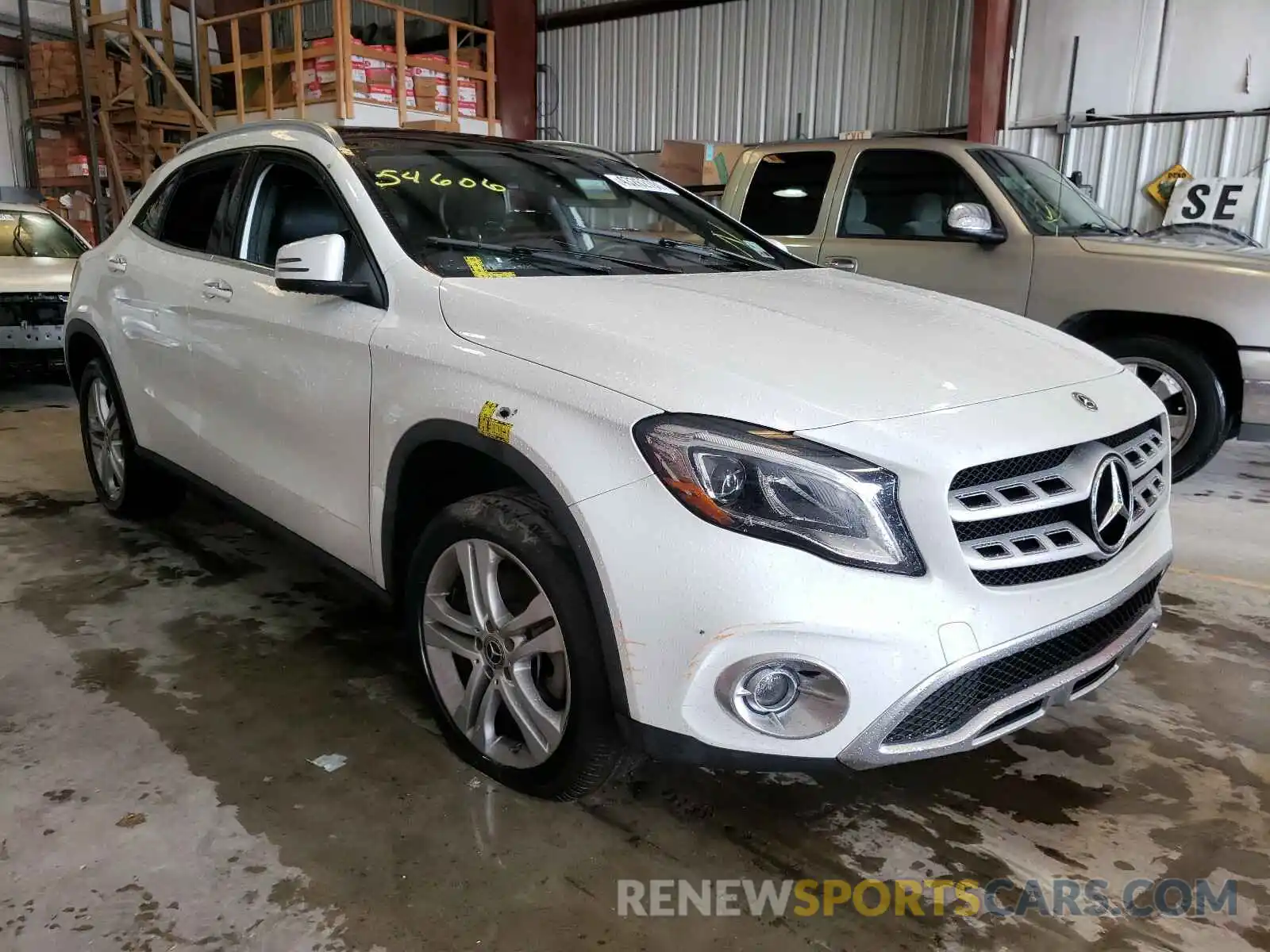 1 Photograph of a damaged car WDCTG4EB7LU021414 MERCEDES-BENZ GLA-CLASS 2020