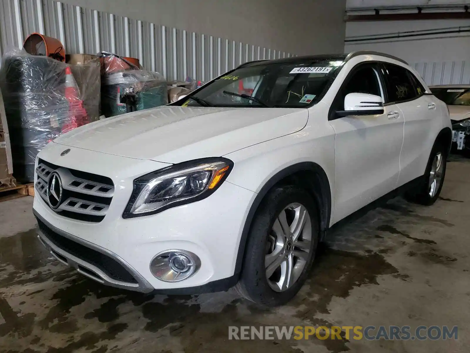 2 Photograph of a damaged car WDCTG4EB7LU021414 MERCEDES-BENZ GLA-CLASS 2020