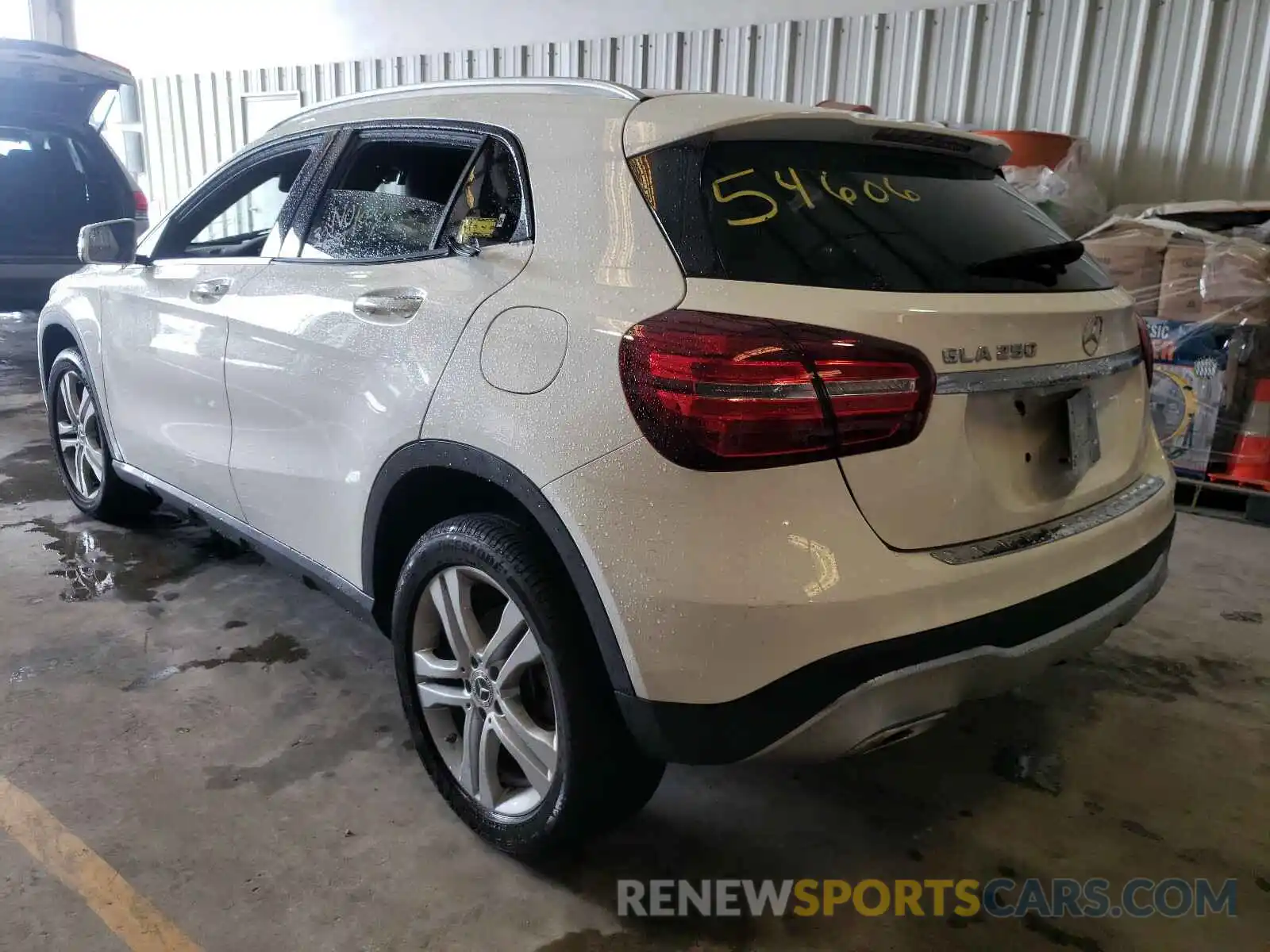 3 Photograph of a damaged car WDCTG4EB7LU021414 MERCEDES-BENZ GLA-CLASS 2020