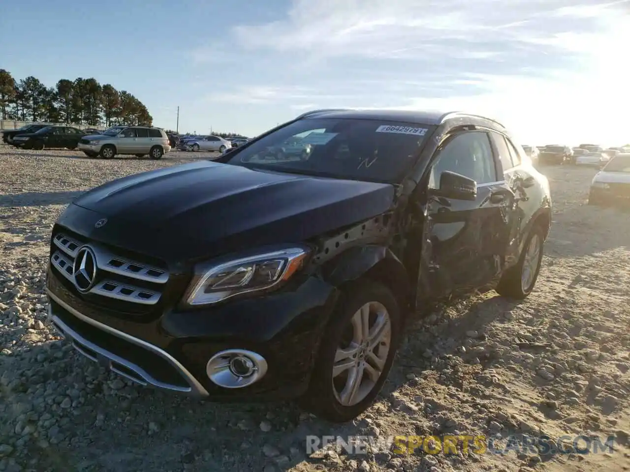 2 Photograph of a damaged car WDCTG4EB7LU023678 MERCEDES-BENZ GLA-CLASS 2020