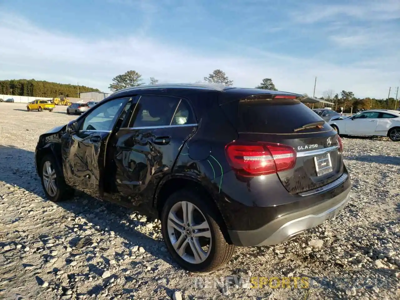 3 Photograph of a damaged car WDCTG4EB7LU023678 MERCEDES-BENZ GLA-CLASS 2020