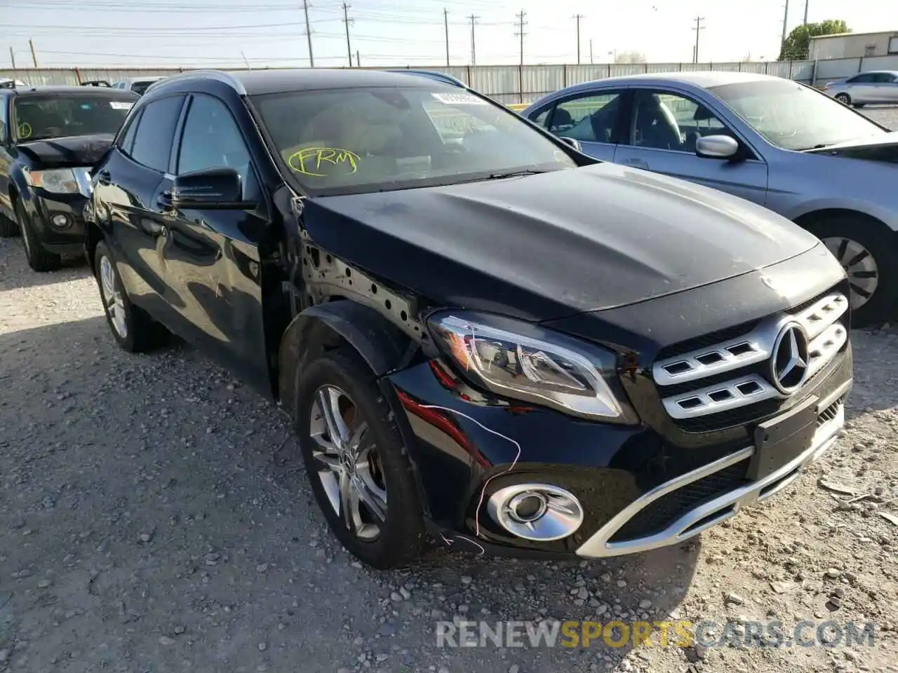 1 Photograph of a damaged car WDCTG4EB7LU023843 MERCEDES-BENZ GLA-CLASS 2020