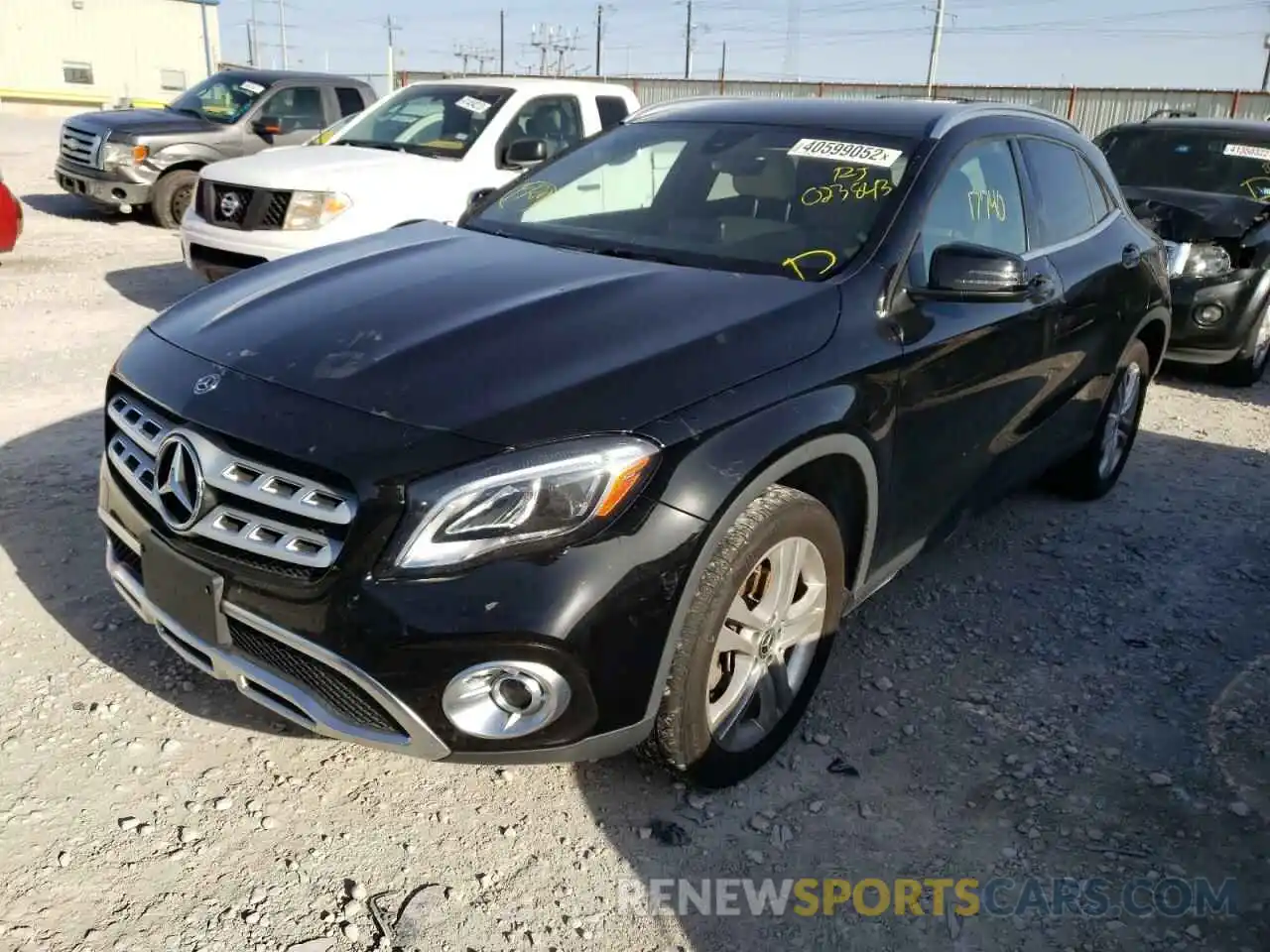 2 Photograph of a damaged car WDCTG4EB7LU023843 MERCEDES-BENZ GLA-CLASS 2020