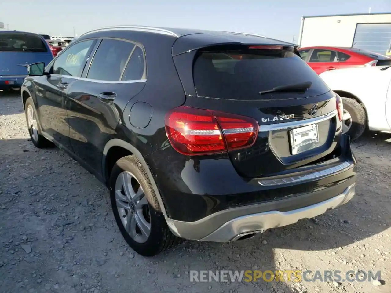 3 Photograph of a damaged car WDCTG4EB7LU023843 MERCEDES-BENZ GLA-CLASS 2020