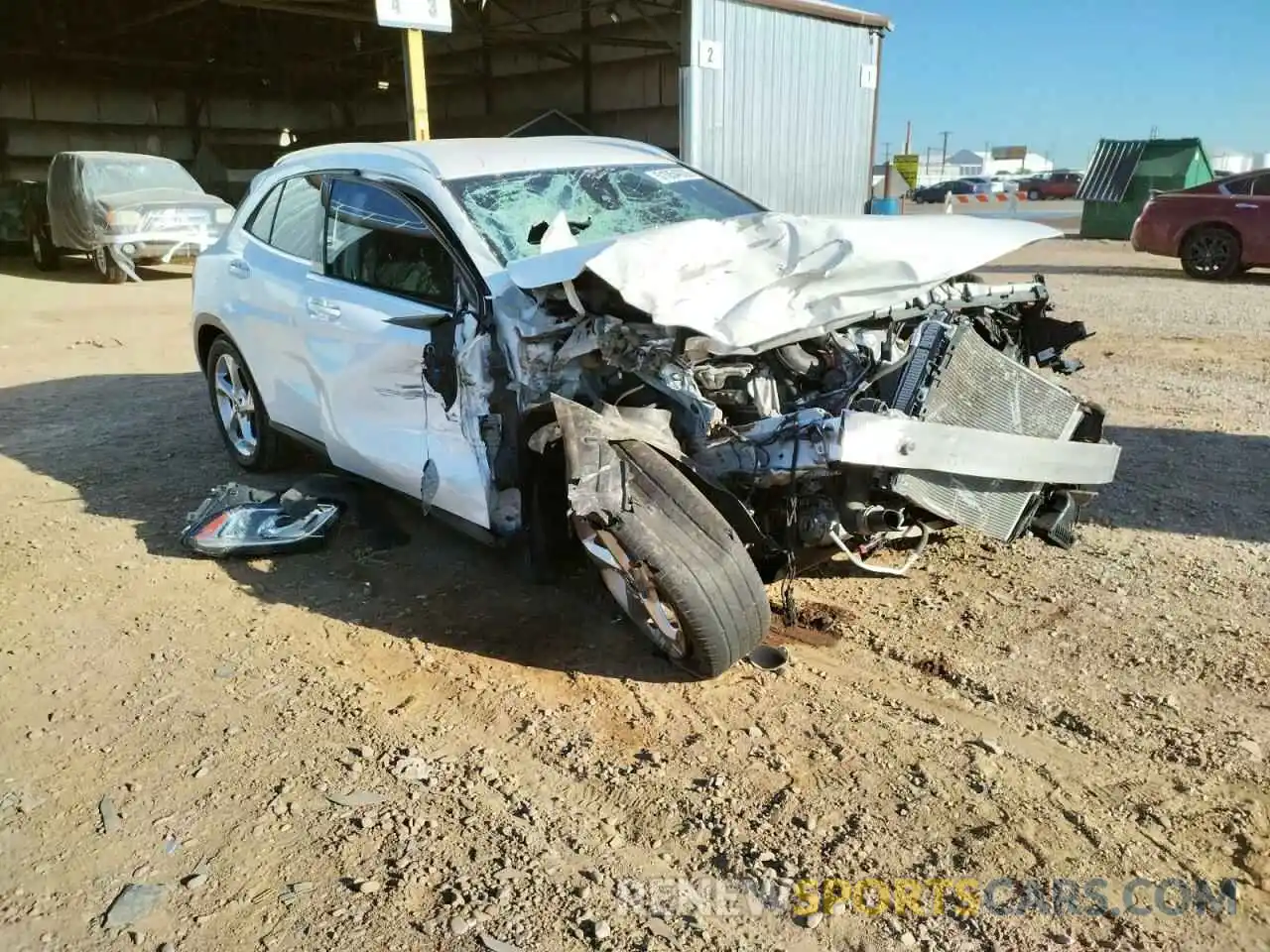 1 Photograph of a damaged car WDCTG4EB7LU024314 MERCEDES-BENZ GLA-CLASS 2020