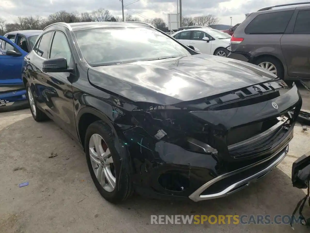 1 Photograph of a damaged car WDCTG4EB8LU028355 MERCEDES-BENZ GLA-CLASS 2020