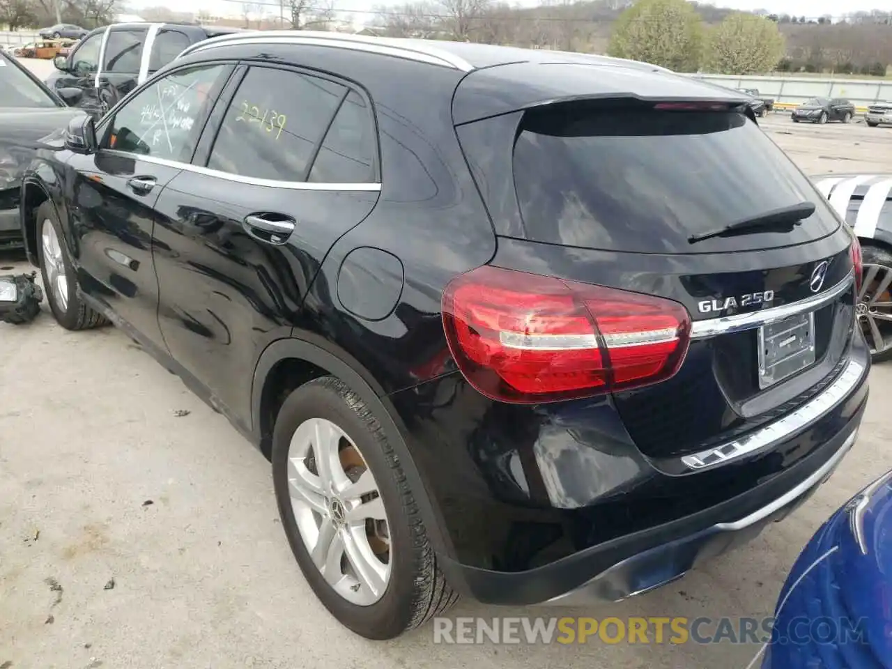 3 Photograph of a damaged car WDCTG4EB8LU028355 MERCEDES-BENZ GLA-CLASS 2020