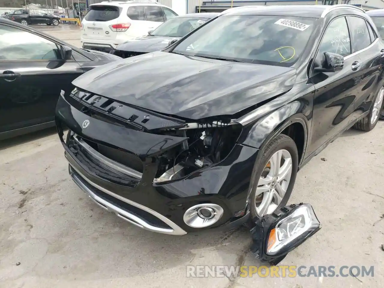 9 Photograph of a damaged car WDCTG4EB8LU028355 MERCEDES-BENZ GLA-CLASS 2020