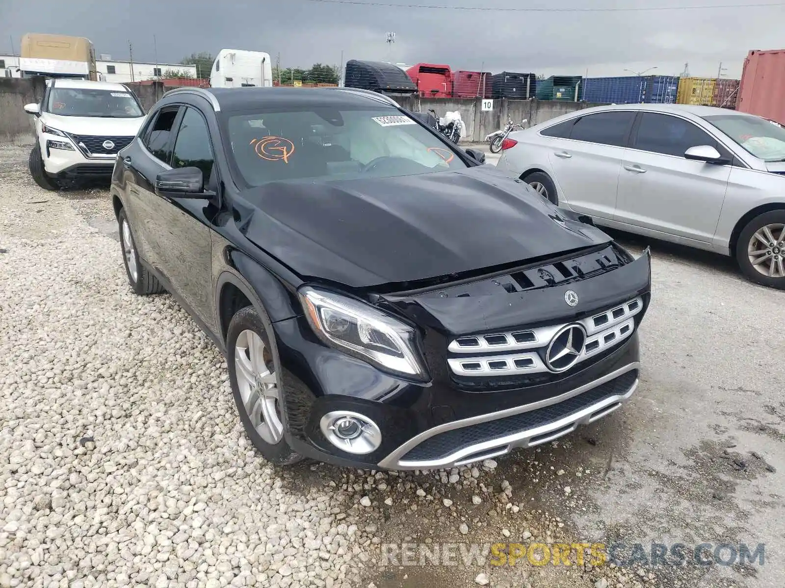 1 Photograph of a damaged car WDCTG4EB9LJ688406 MERCEDES-BENZ GLA-CLASS 2020