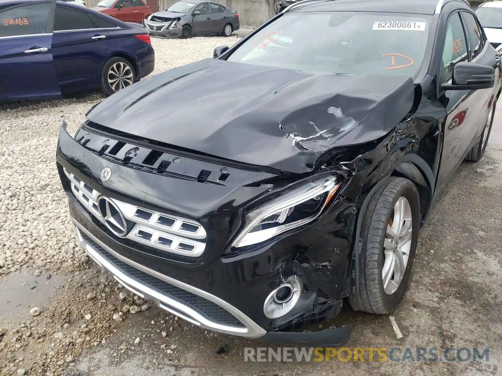 9 Photograph of a damaged car WDCTG4EB9LJ688406 MERCEDES-BENZ GLA-CLASS 2020