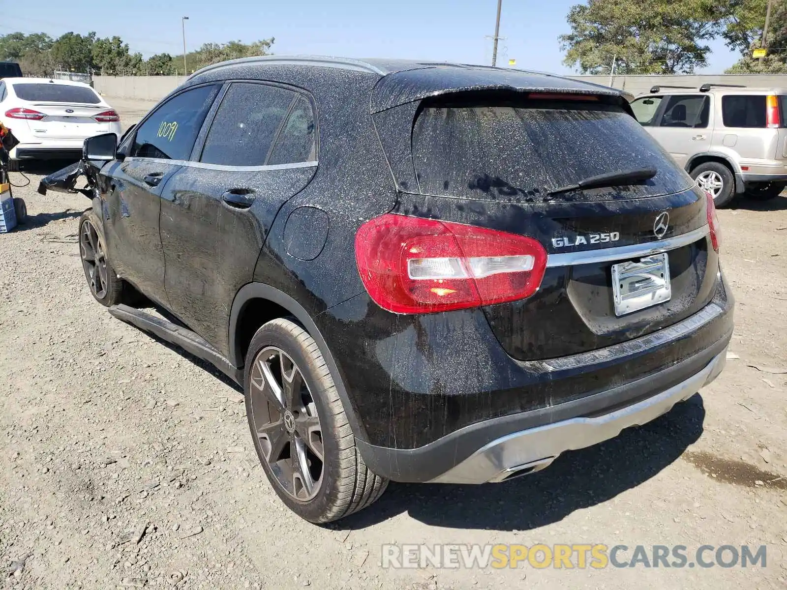 3 Photograph of a damaged car WDCTG4EB9LU024041 MERCEDES-BENZ GLA-CLASS 2020