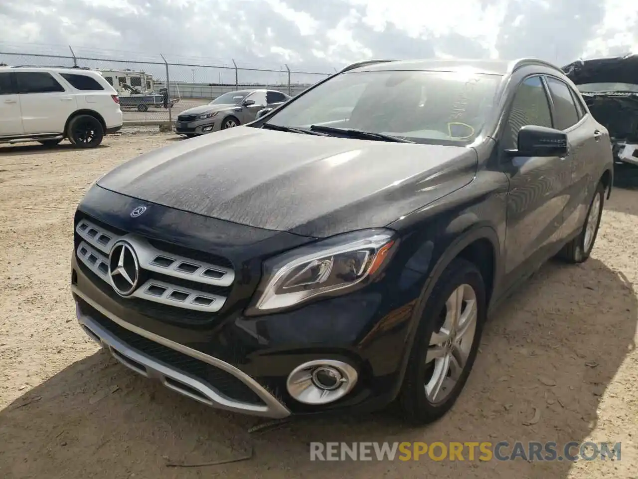 2 Photograph of a damaged car WDCTG4EB9LU026209 MERCEDES-BENZ GLA-CLASS 2020