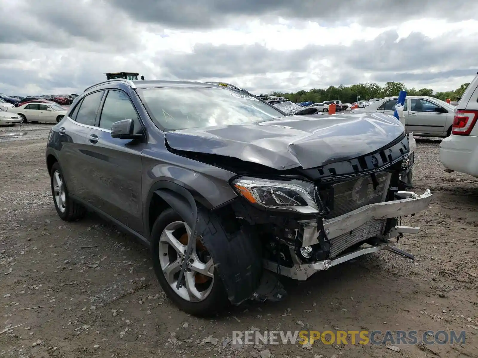 1 Photograph of a damaged car WDCTG4EBXLJ665152 MERCEDES-BENZ GLA-CLASS 2020