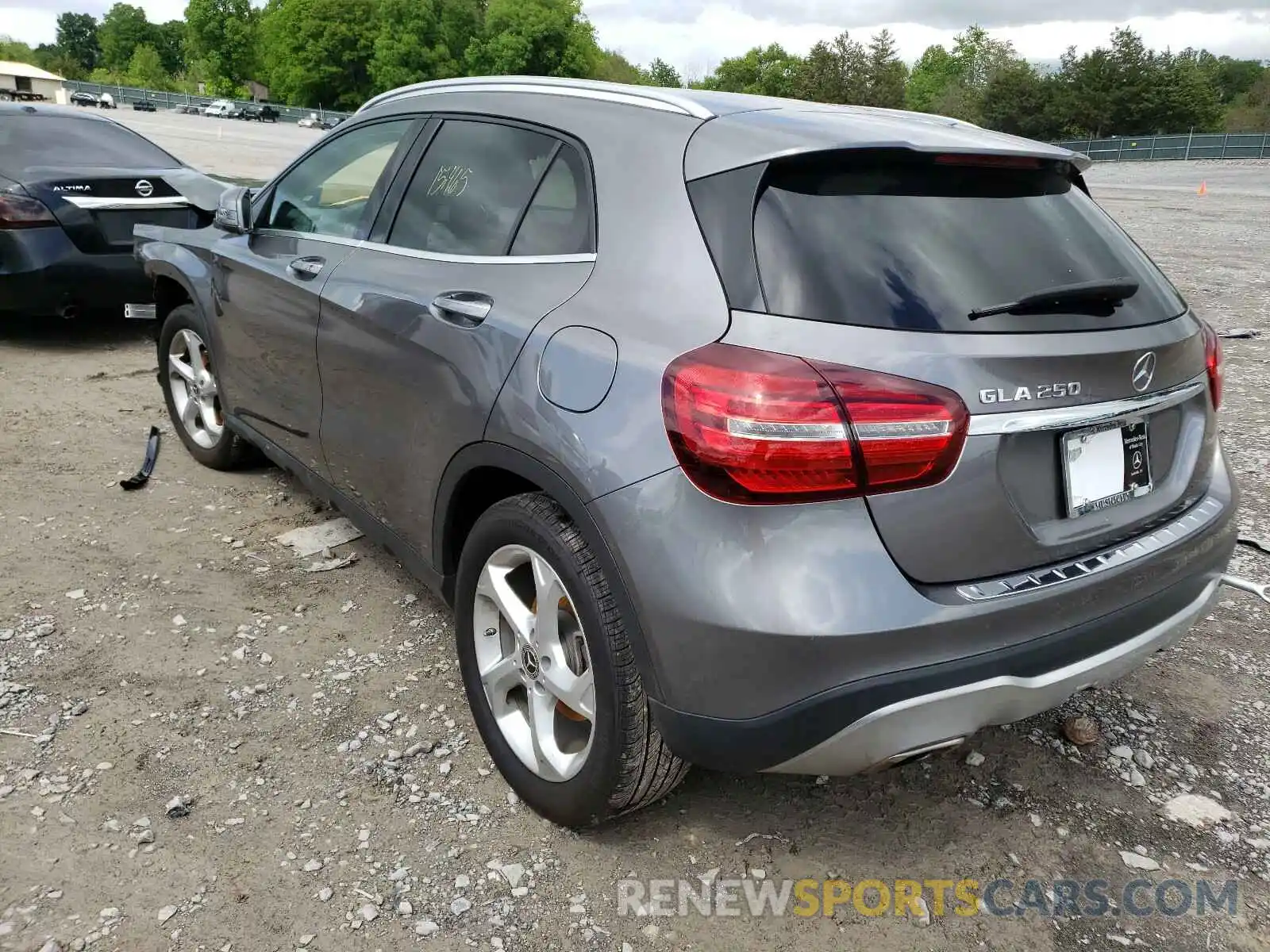 3 Photograph of a damaged car WDCTG4EBXLJ665152 MERCEDES-BENZ GLA-CLASS 2020