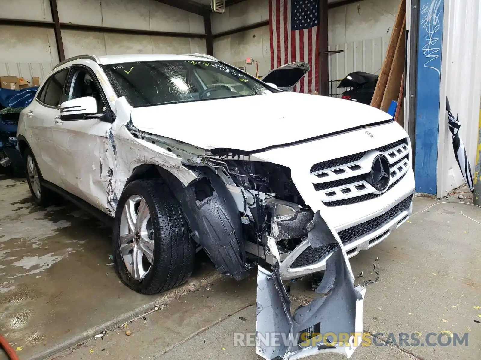 1 Photograph of a damaged car WDCTG4EBXLU022430 MERCEDES-BENZ GLA-CLASS 2020