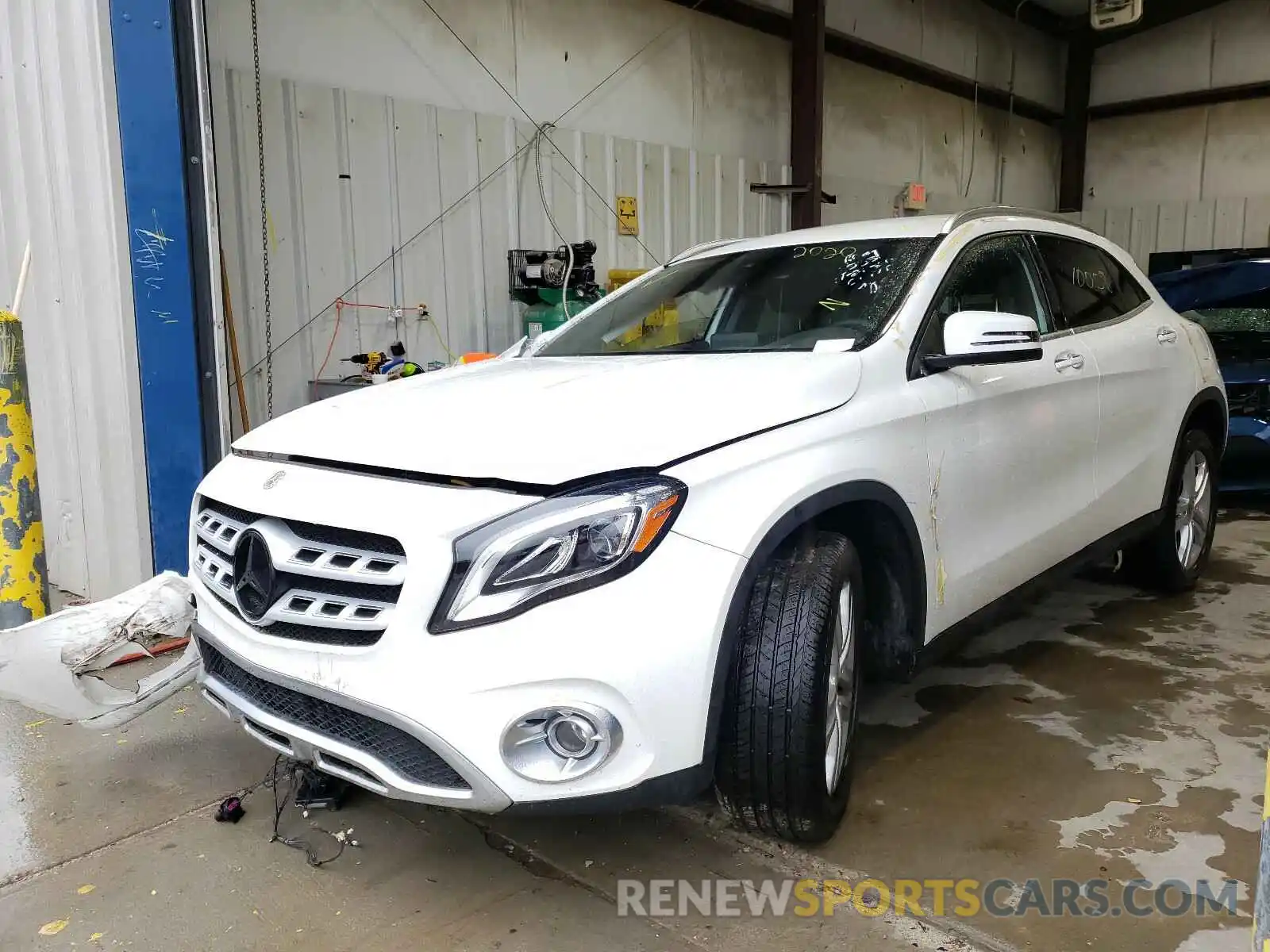 2 Photograph of a damaged car WDCTG4EBXLU022430 MERCEDES-BENZ GLA-CLASS 2020