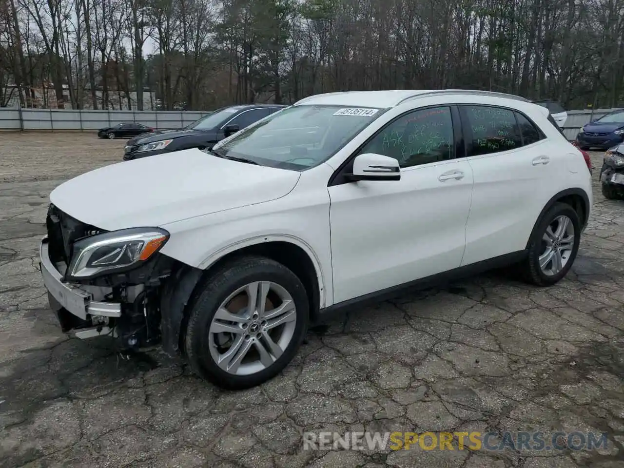 1 Photograph of a damaged car WDCTG4EBXLU024520 MERCEDES-BENZ GLA-CLASS 2020