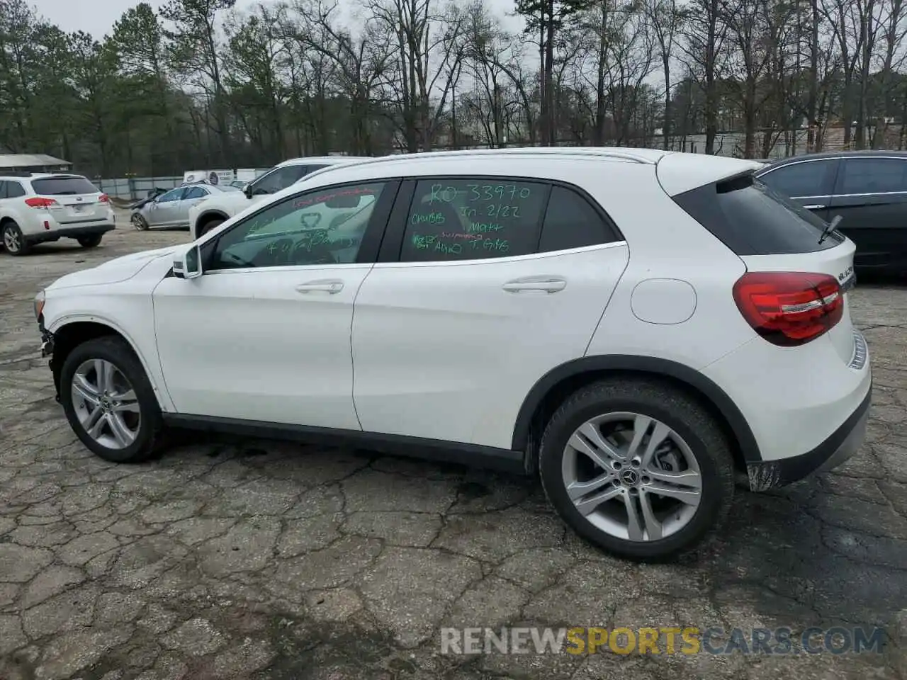 2 Photograph of a damaged car WDCTG4EBXLU024520 MERCEDES-BENZ GLA-CLASS 2020