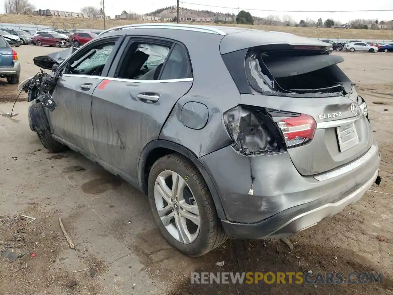 3 Photograph of a damaged car WDCTG4GB0LJ677890 MERCEDES-BENZ GLA-CLASS 2020