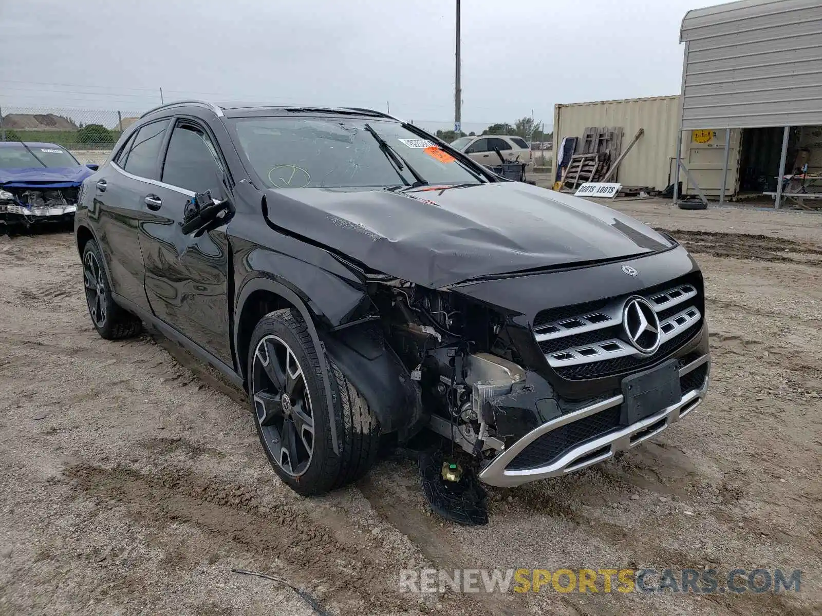 1 Photograph of a damaged car WDCTG4GB0LU021252 MERCEDES-BENZ GLA-CLASS 2020