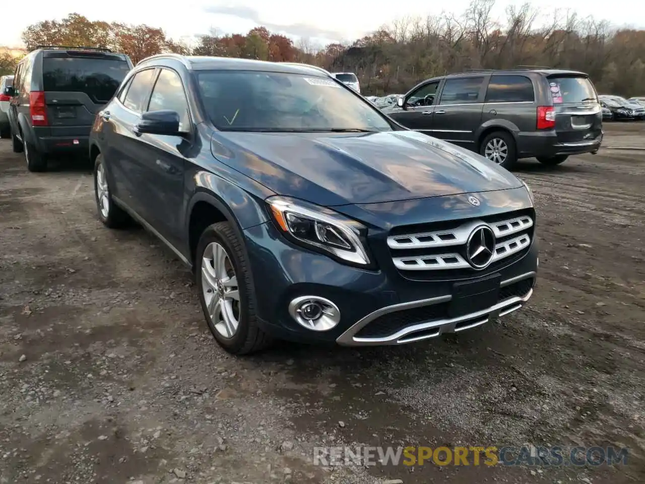 1 Photograph of a damaged car WDCTG4GB1LJ667885 MERCEDES-BENZ GLA-CLASS 2020