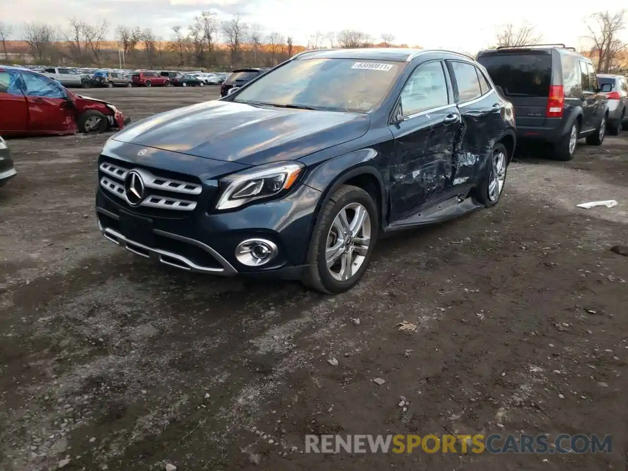 2 Photograph of a damaged car WDCTG4GB1LJ667885 MERCEDES-BENZ GLA-CLASS 2020