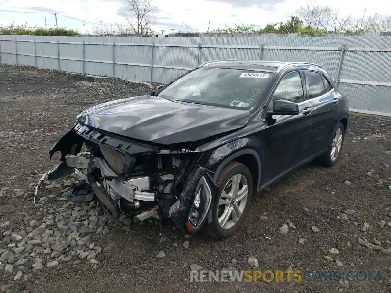 2 Photograph of a damaged car WDCTG4GB2LU022113 MERCEDES-BENZ GLA-CLASS 2020