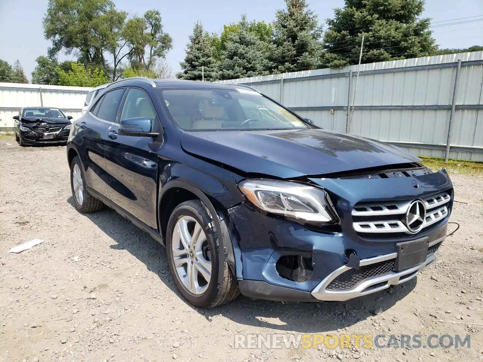 1 Photograph of a damaged car WDCTG4GB4LJ659764 MERCEDES-BENZ GLA-CLASS 2020