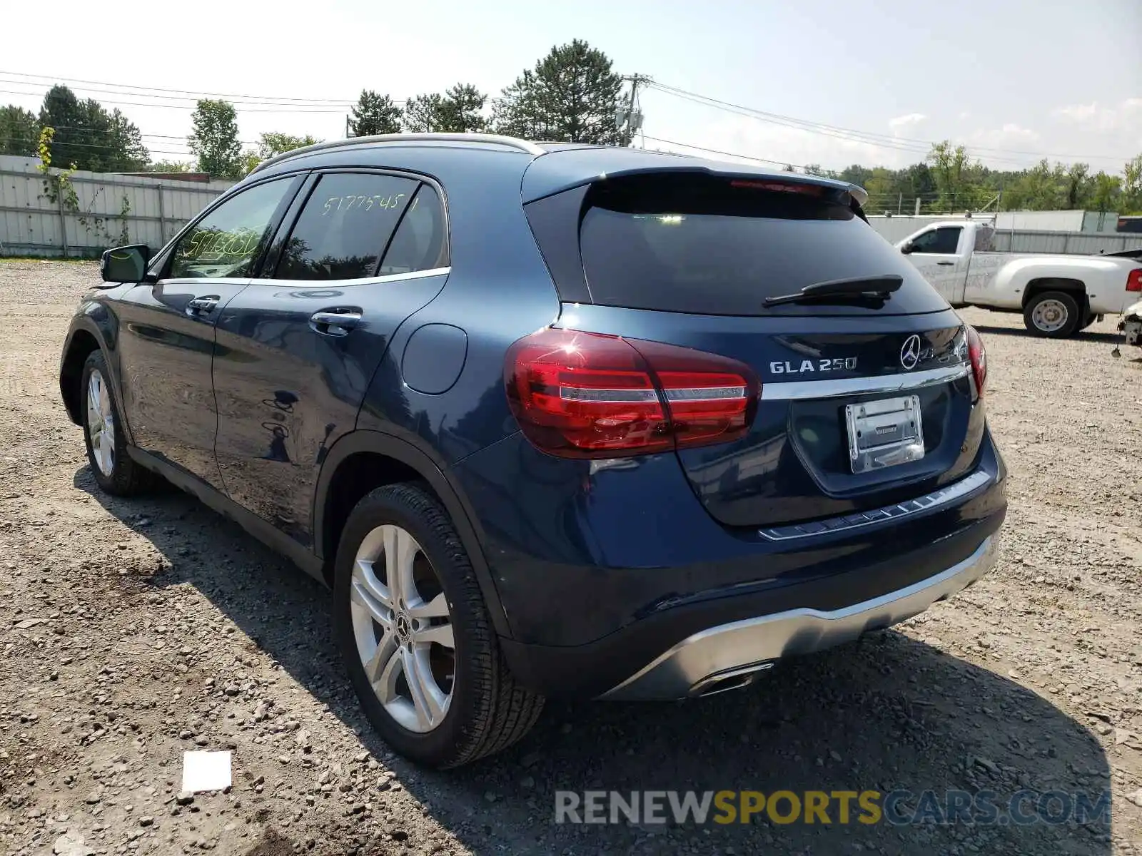 3 Photograph of a damaged car WDCTG4GB4LJ659764 MERCEDES-BENZ GLA-CLASS 2020