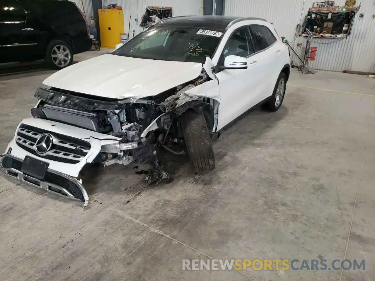 2 Photograph of a damaged car WDCTG4GB4LU027085 MERCEDES-BENZ GLA-CLASS 2020