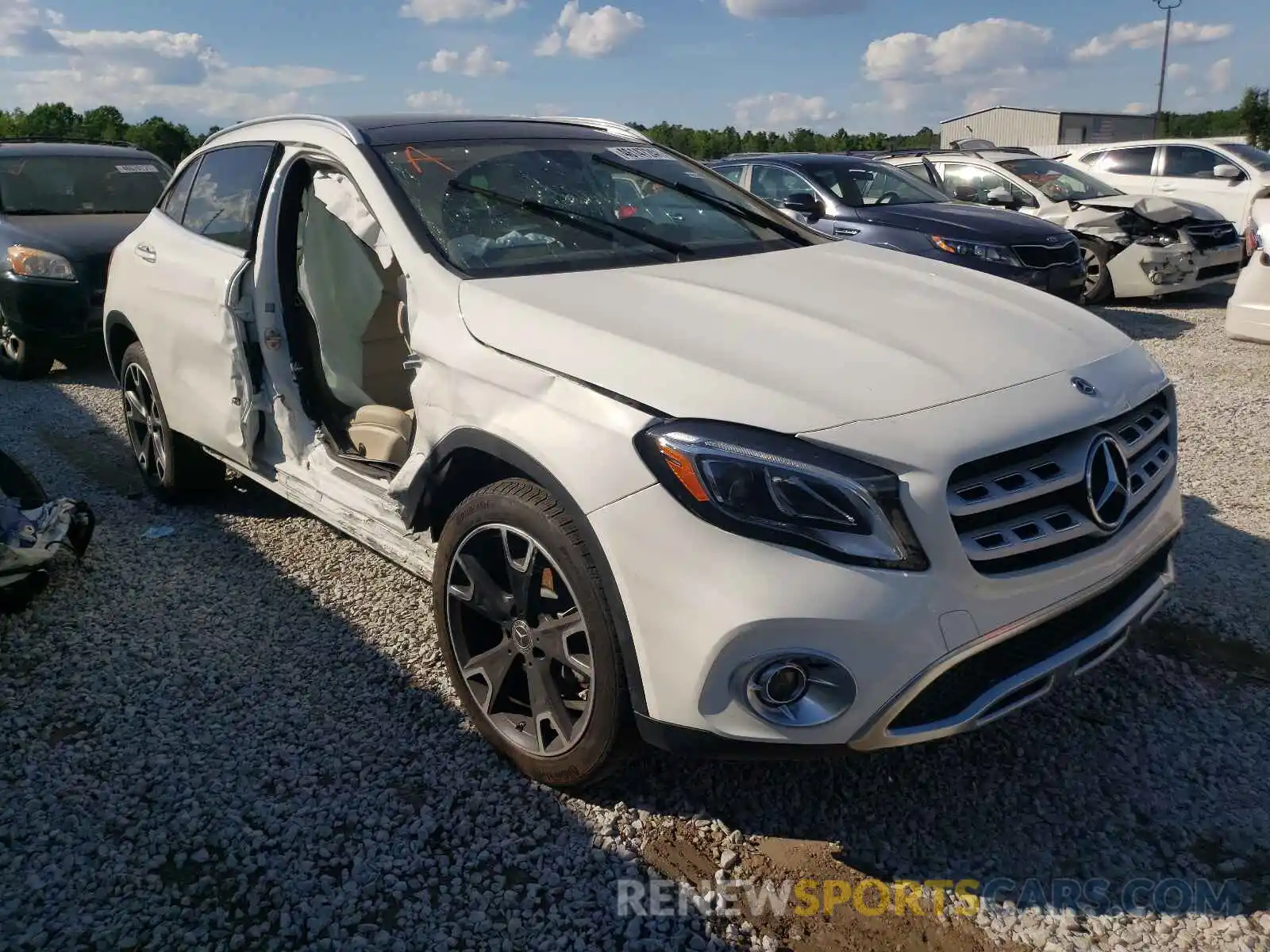 7 Фотография поврежденного автомобиля WDCTG4GB4LU028575 MERCEDES-BENZ GLA-CLASS 2020