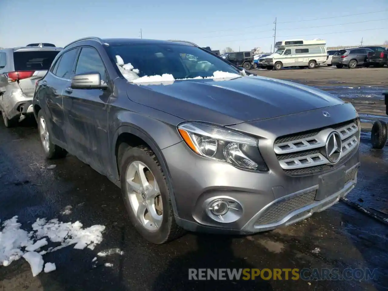 1 Photograph of a damaged car WDCTG4GB5LJ679117 MERCEDES-BENZ GLA-CLASS 2020