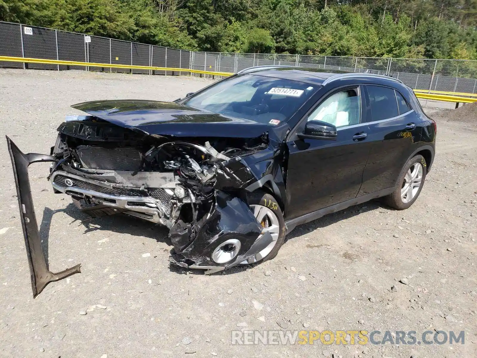 2 Photograph of a damaged car WDCTG4GB5LJ685581 MERCEDES-BENZ GLA-CLASS 2020