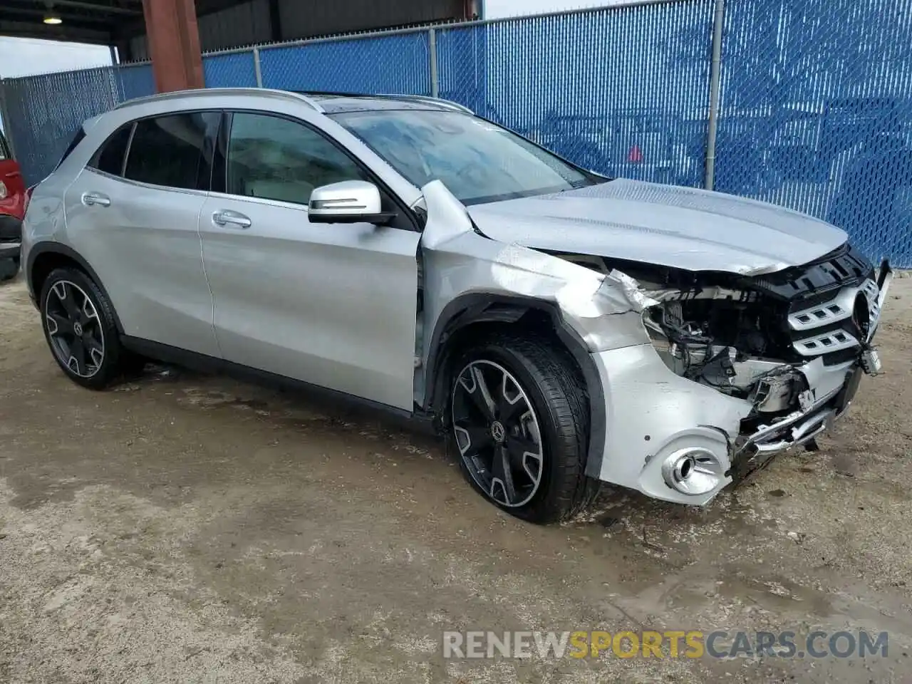 4 Фотография поврежденного автомобиля WDCTG4GB5LU023126 MERCEDES-BENZ GLA-CLASS 2020