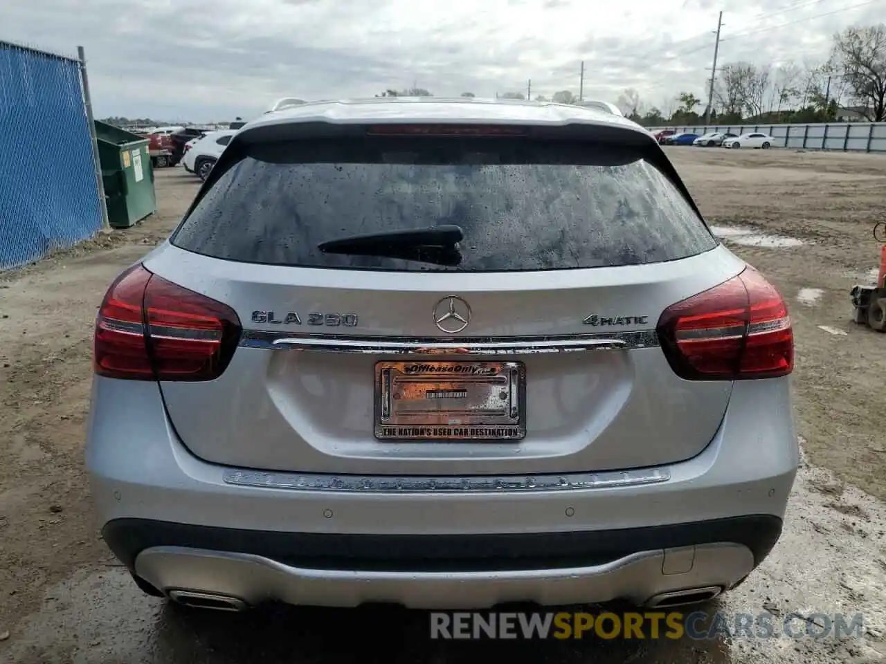 6 Photograph of a damaged car WDCTG4GB5LU023126 MERCEDES-BENZ GLA-CLASS 2020