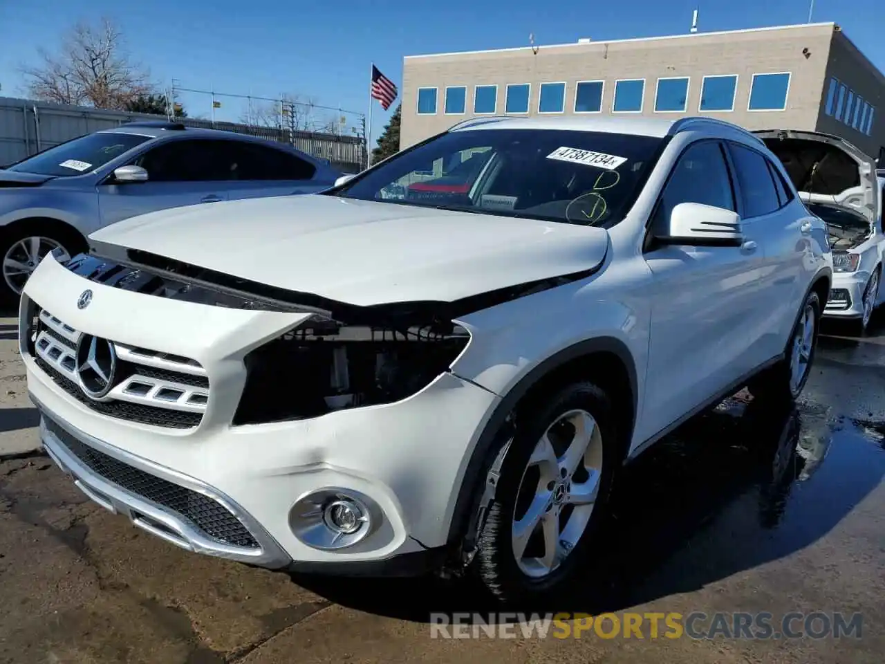 1 Photograph of a damaged car WDCTG4GB5LU023398 MERCEDES-BENZ GLA-CLASS 2020