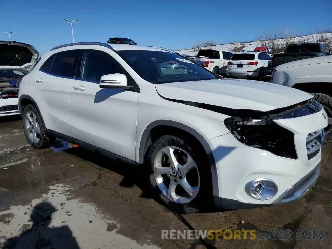 4 Photograph of a damaged car WDCTG4GB5LU023398 MERCEDES-BENZ GLA-CLASS 2020